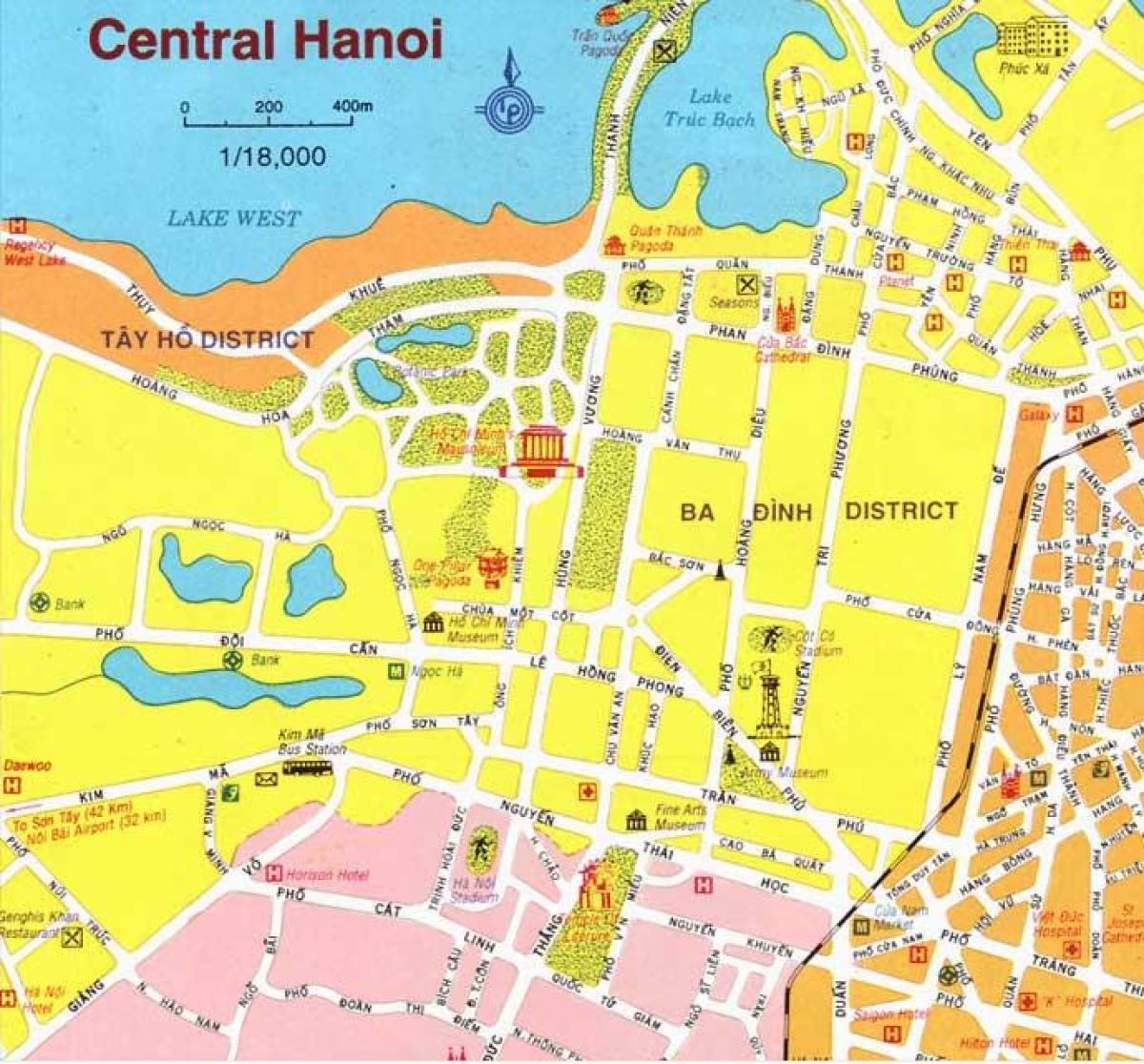 ਨਕਸ਼ਾ ਹਨੋਈ ਦੇ city center