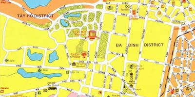 ਨਕਸ਼ਾ ਹਨੋਈ ਦੇ city center